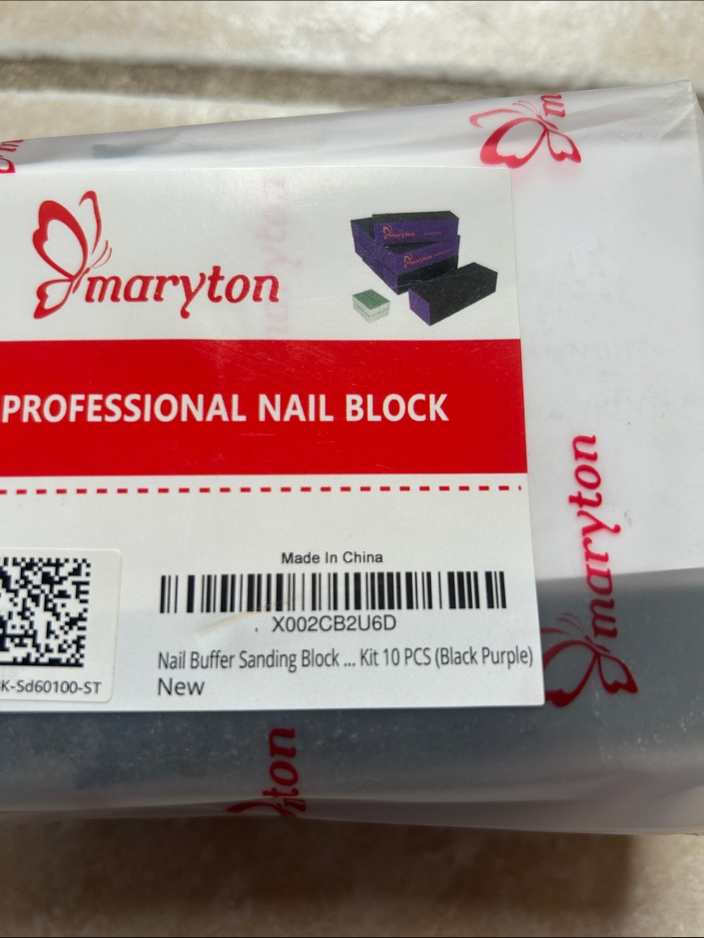 Nail buffer sanding blocks (8) - Picture 6 of 6